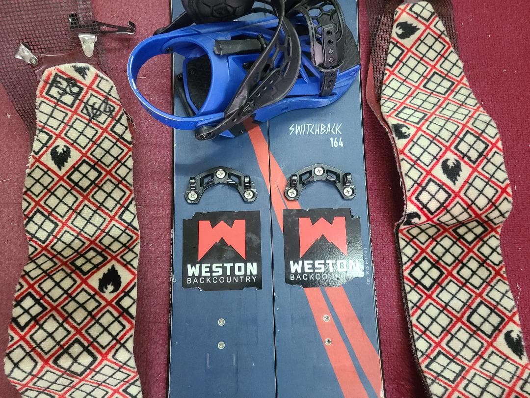 164cm WESTON SWITCHBACK スプリット + UNION