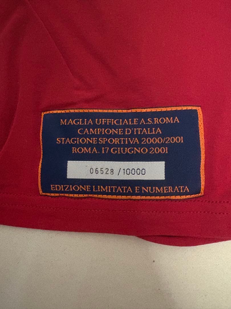 ＡＳローマ 優勝記念 ユニフォーム