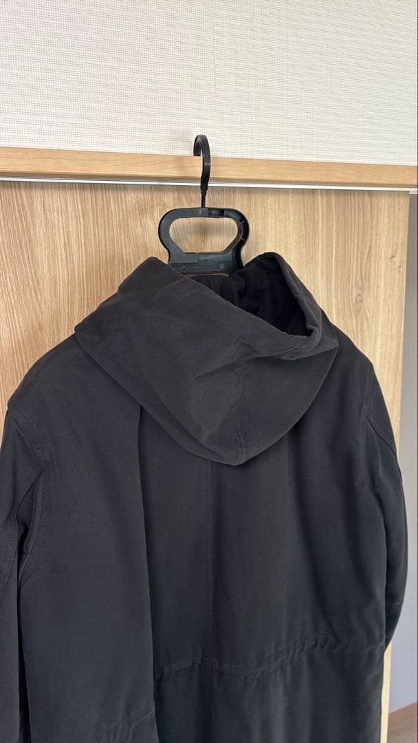 マーガレットハウエル MHL. モッズコート 黒　メンズM 美品