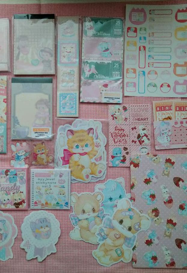 レトロアニマル　紙ものセット