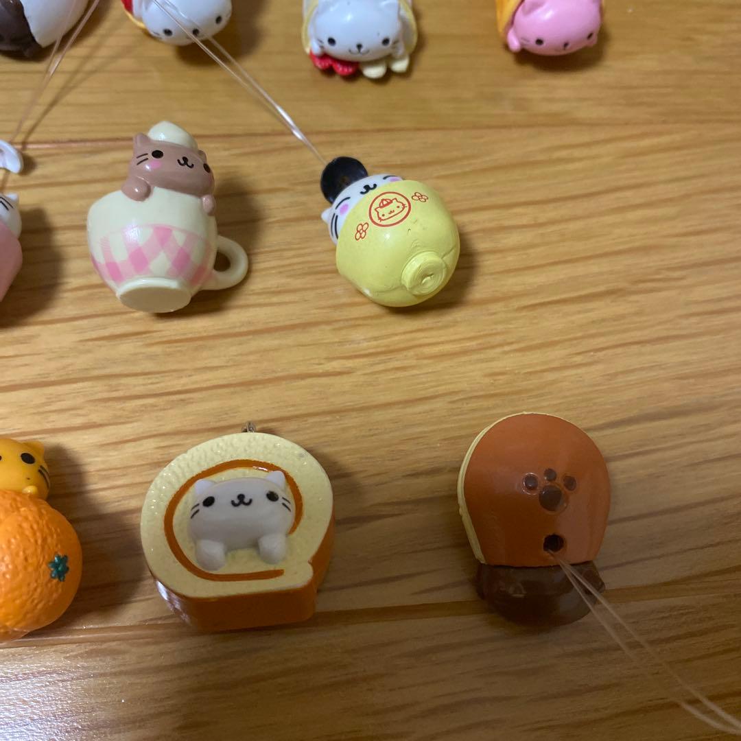 バラ売り可能★にゃんにゃんにゃんこ 大量 マスコット 18個セット まとめ売り