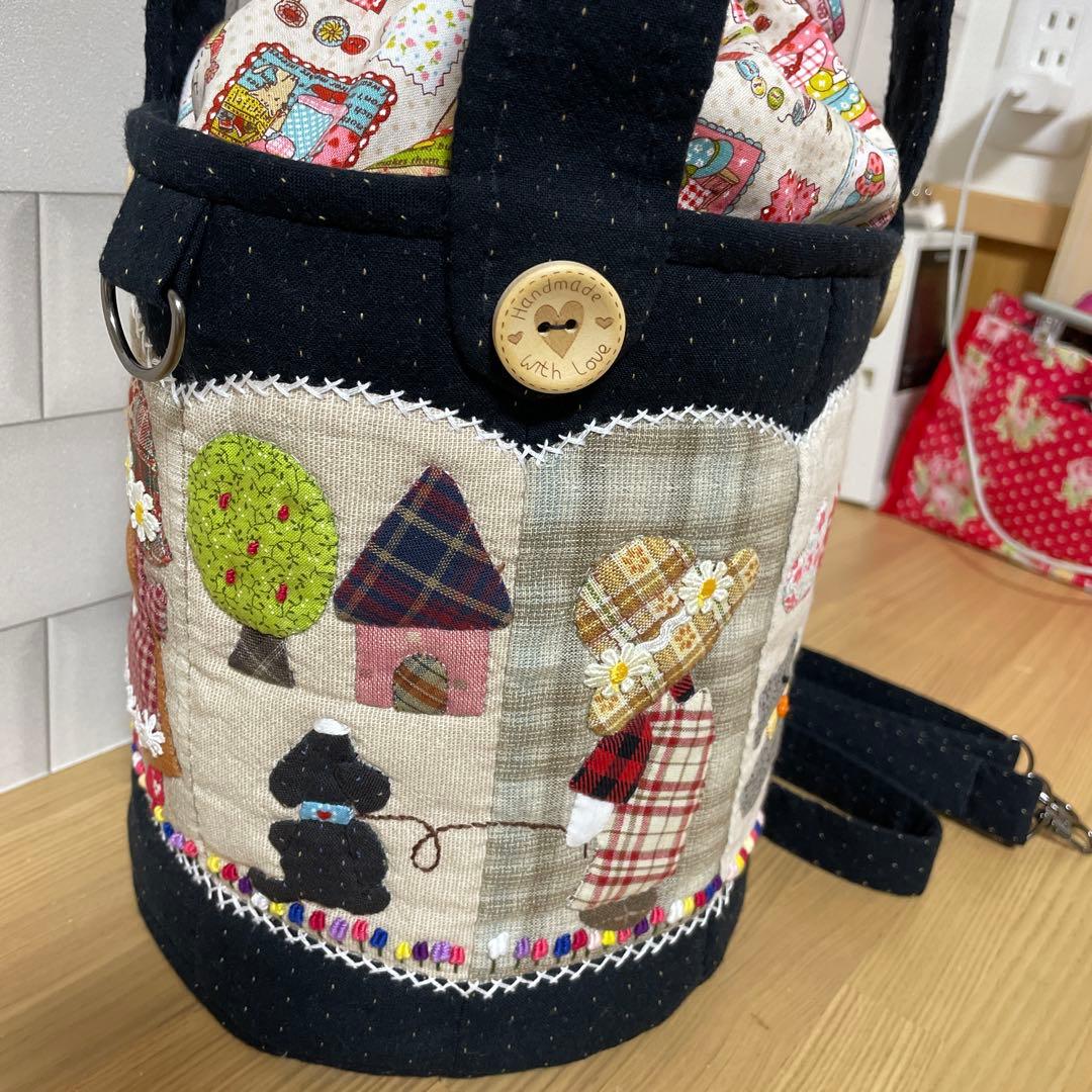 XXXXX専用ページ　スーちゃん巾着トートバッグ　パッチワーク