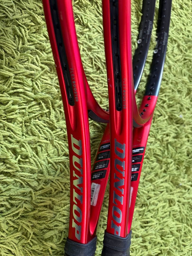 CX400ツアー　ダンロップ　硬式テニスラケット　G3 2本セット