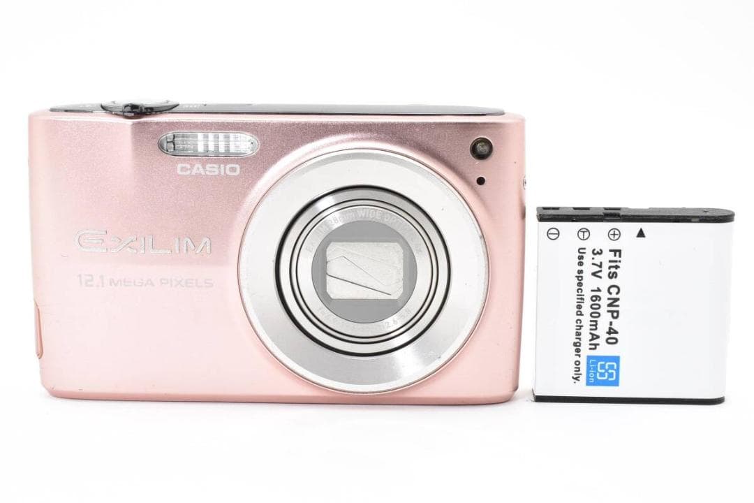 美品 カシオ　CASIO EXILIM EX-Z400 ピンク ＃A381