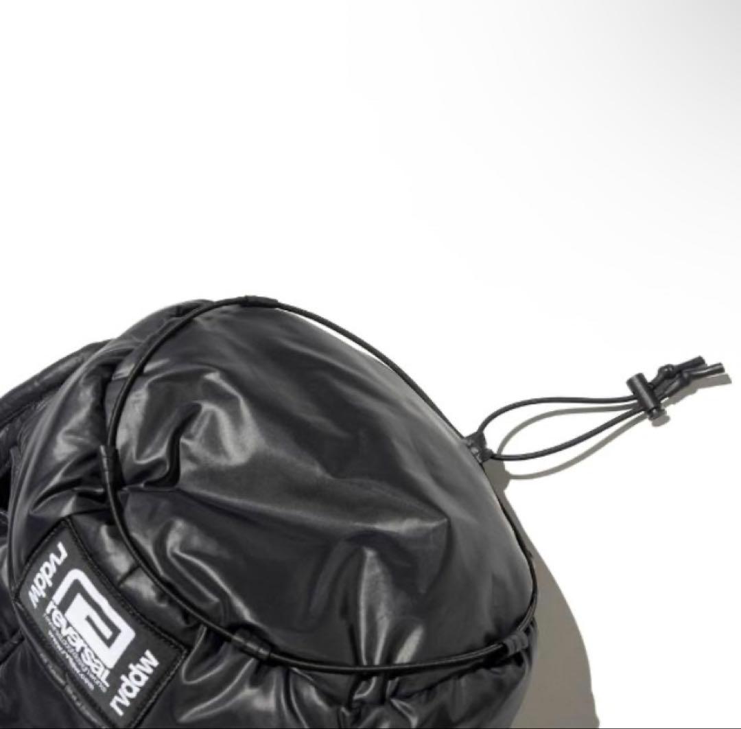 reversal フード付きダウンジャケット ブラック　XL