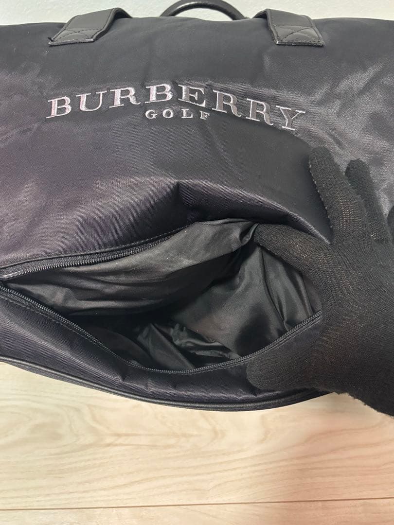 美品 BURBERRY GOLF バーバリーゴルフ ボスト 2way ナイロン