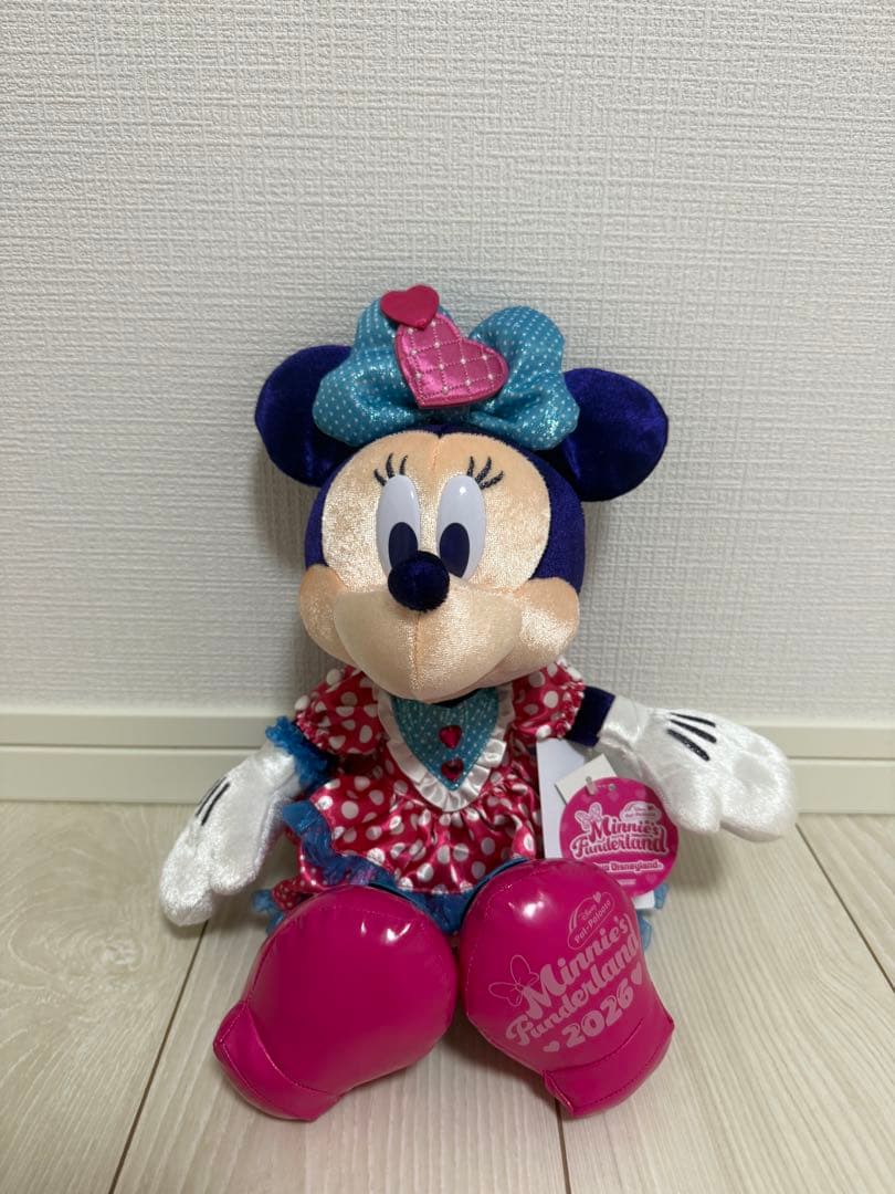 2／9までの出品❗️パルパルーザ　ぬいぐるみ2026 ミニーのファンダーランド
