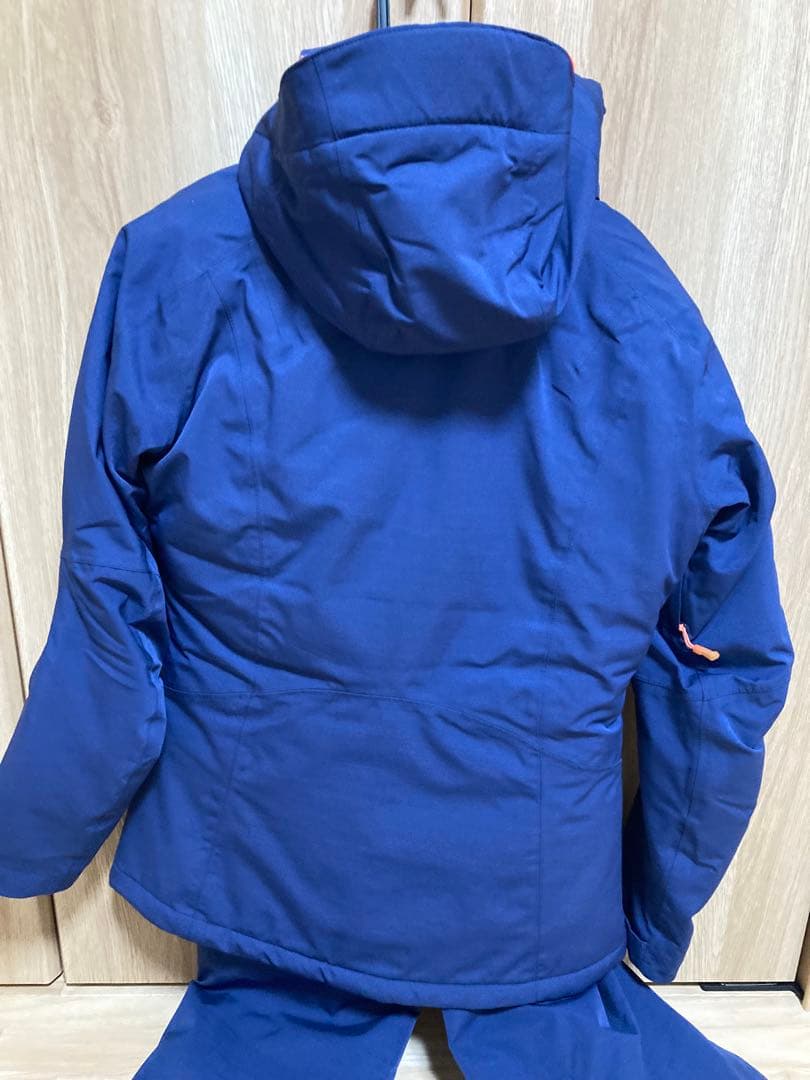 Salomon スキーウェア 女性用 ネイビー/オレンジ