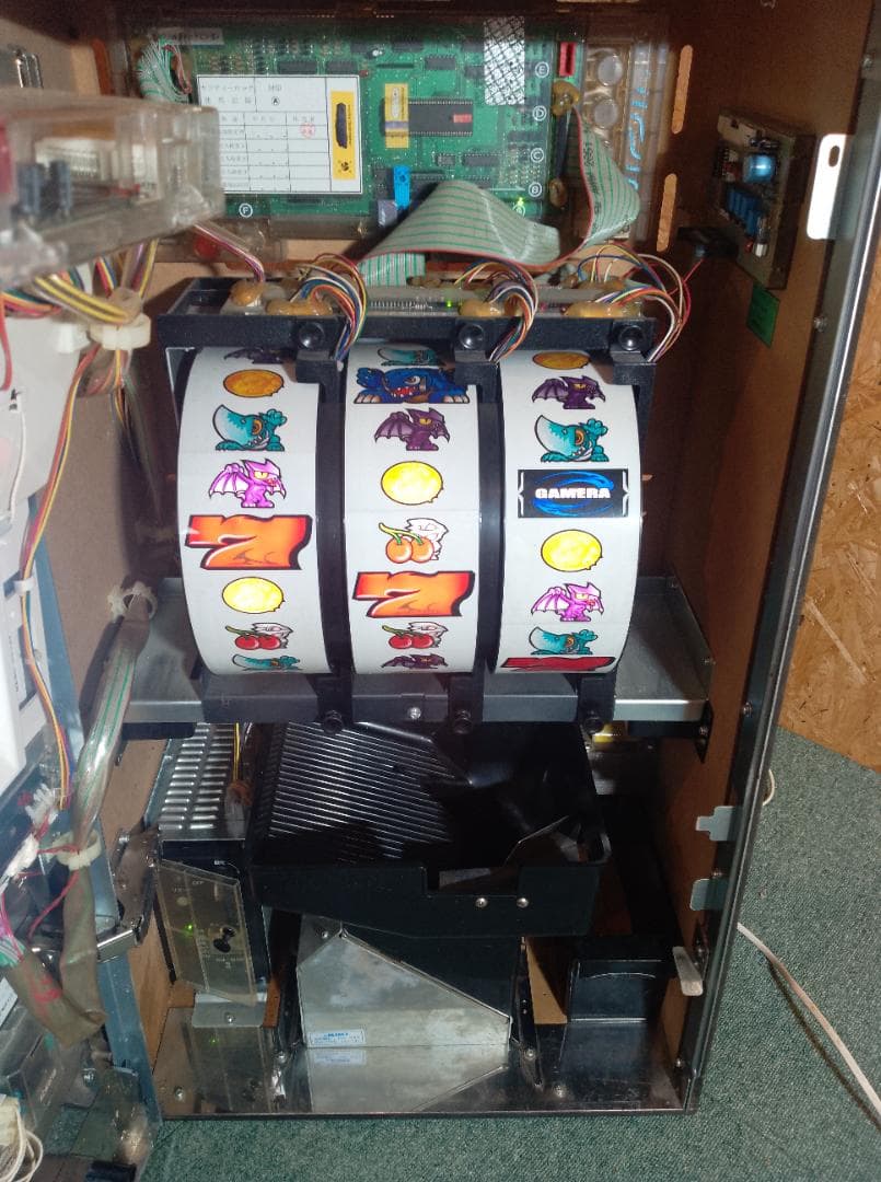 【ジャンク】パチスロ実機　ロデオ　ガメラハイグレードビジョン　液晶不良　音不良