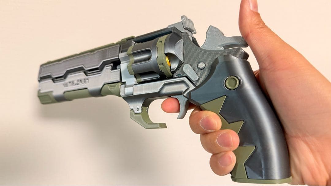 サイバーパンク｜リボルバー モデルガン｜Malorian｜コスプレ小道具