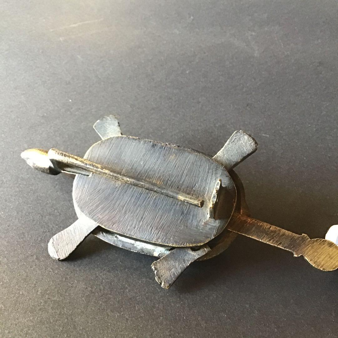 李朝　亀型鍵　　足稼働　　　　希少