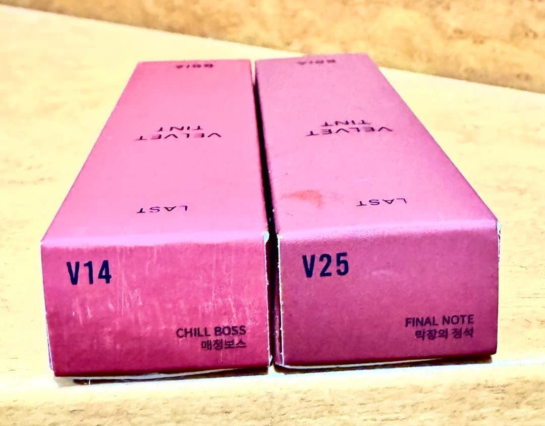 BBIA Last Velvet Tint 2本セット V14 V25