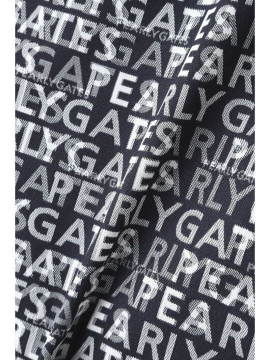 PEARLY GATES ロゴプリント ゴルフショーツ