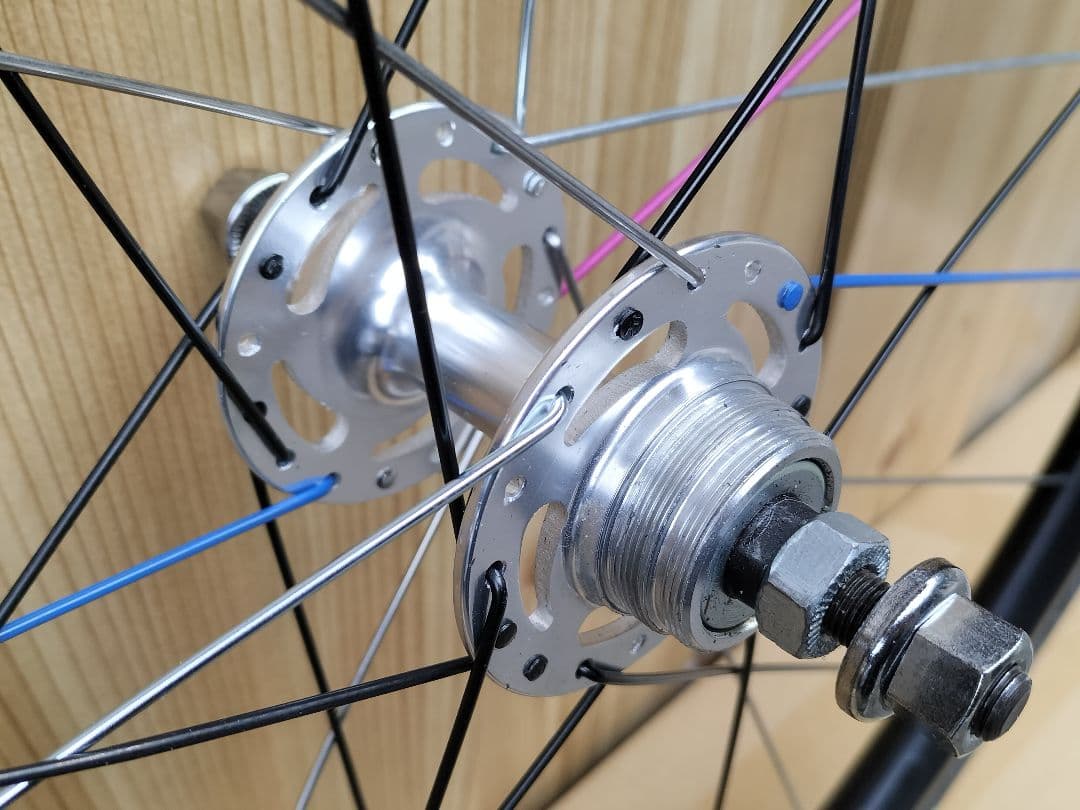 ピスト トラック シングル用ホイール リア120mm 24H オリジナル組