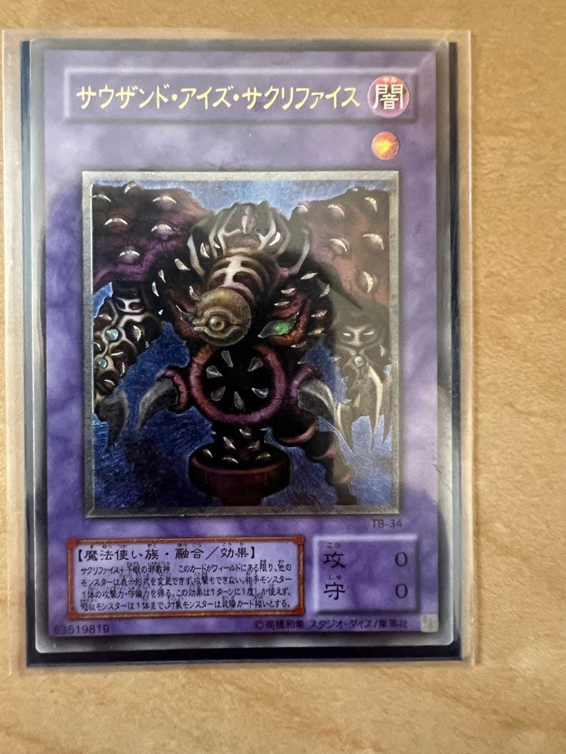 極上品　サウザンドアイズサクリファイス　レリーフ