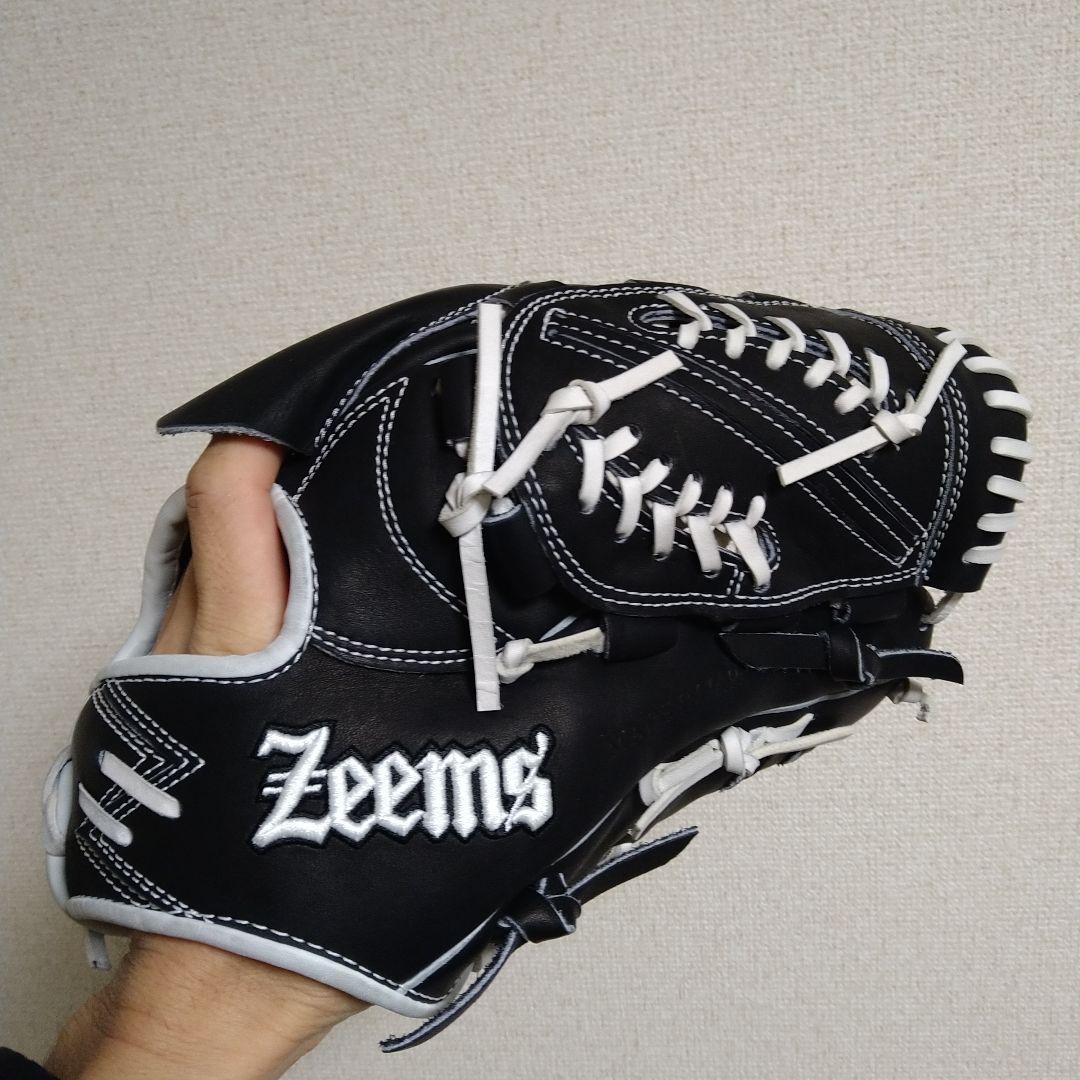 Zeems 軟式グラブ　投手用 PB型 湯もみ型付け済み KG-PBSW