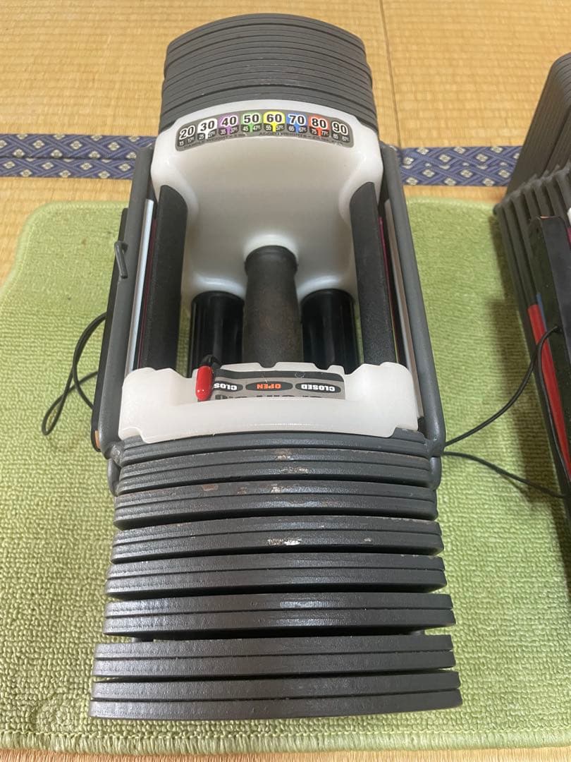 TOP FILM 可変式ダンベル 筋トレ 41kg ②