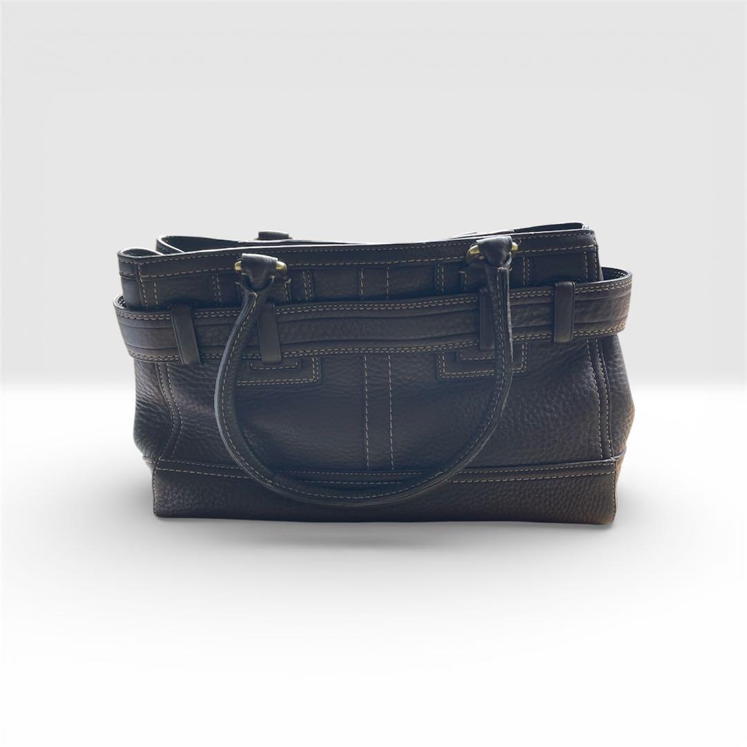 COACH ダークブラウン ハンドバッグ