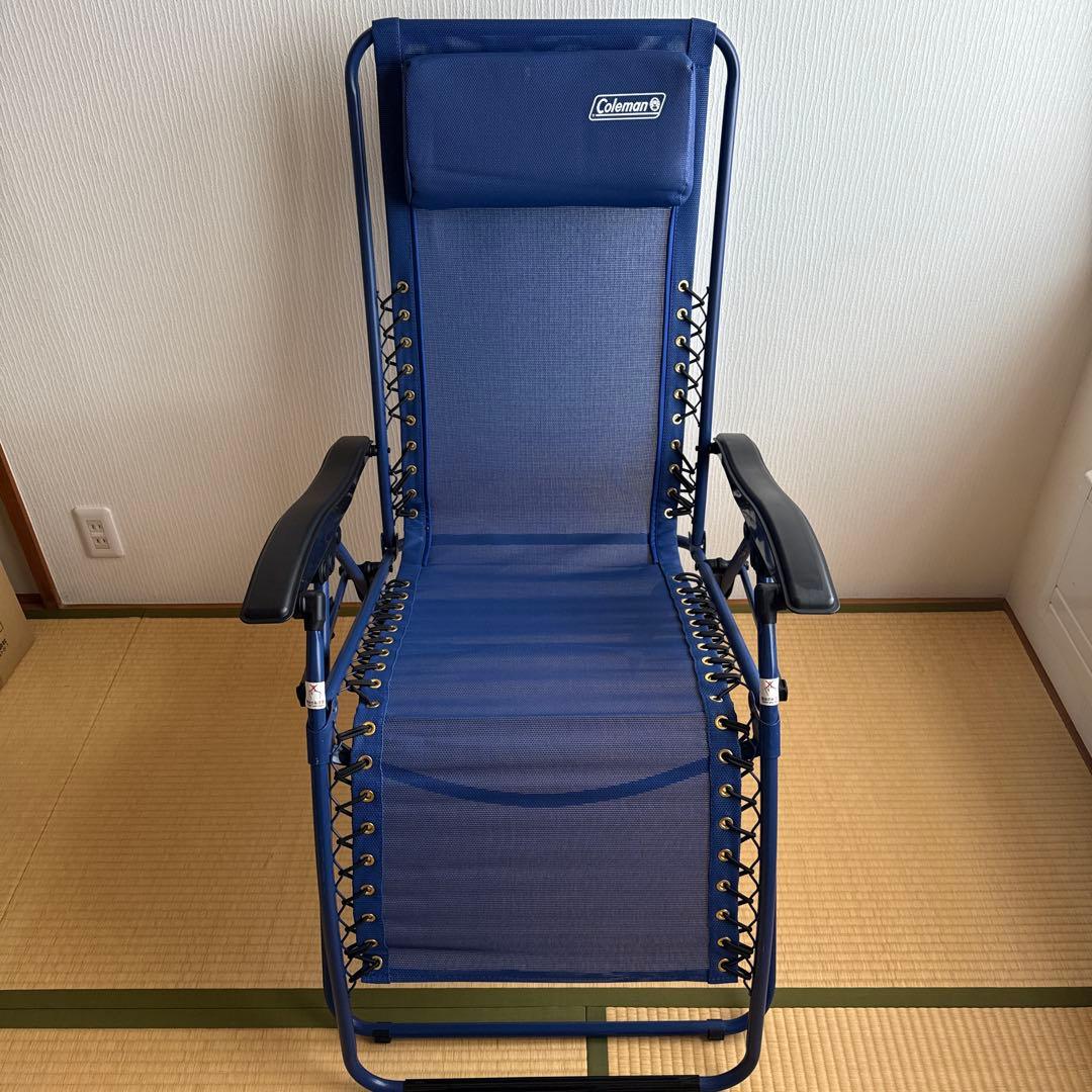 Coleman リクライニングチェア インフニィニティー ネイビー