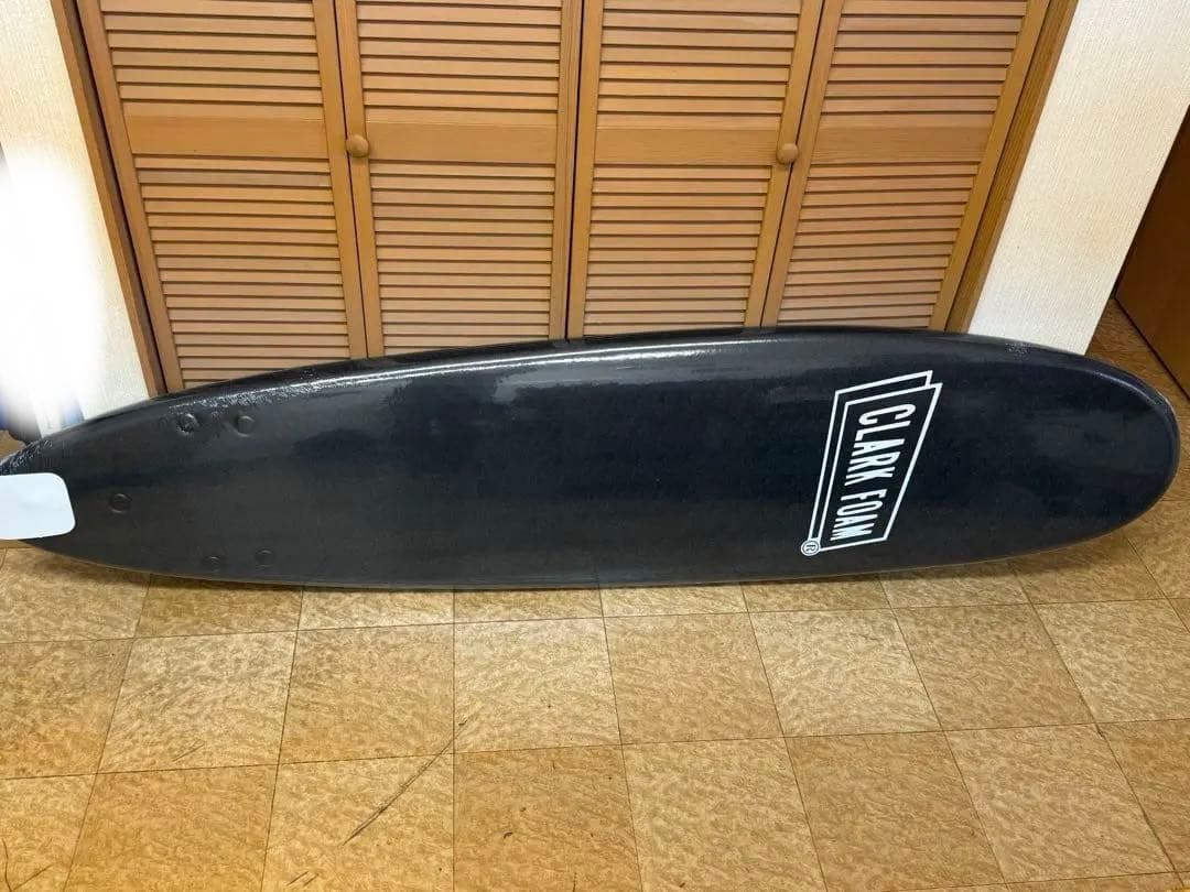 CLARK FOAM ソフトボード7''6' ケース リーシュコード付き
