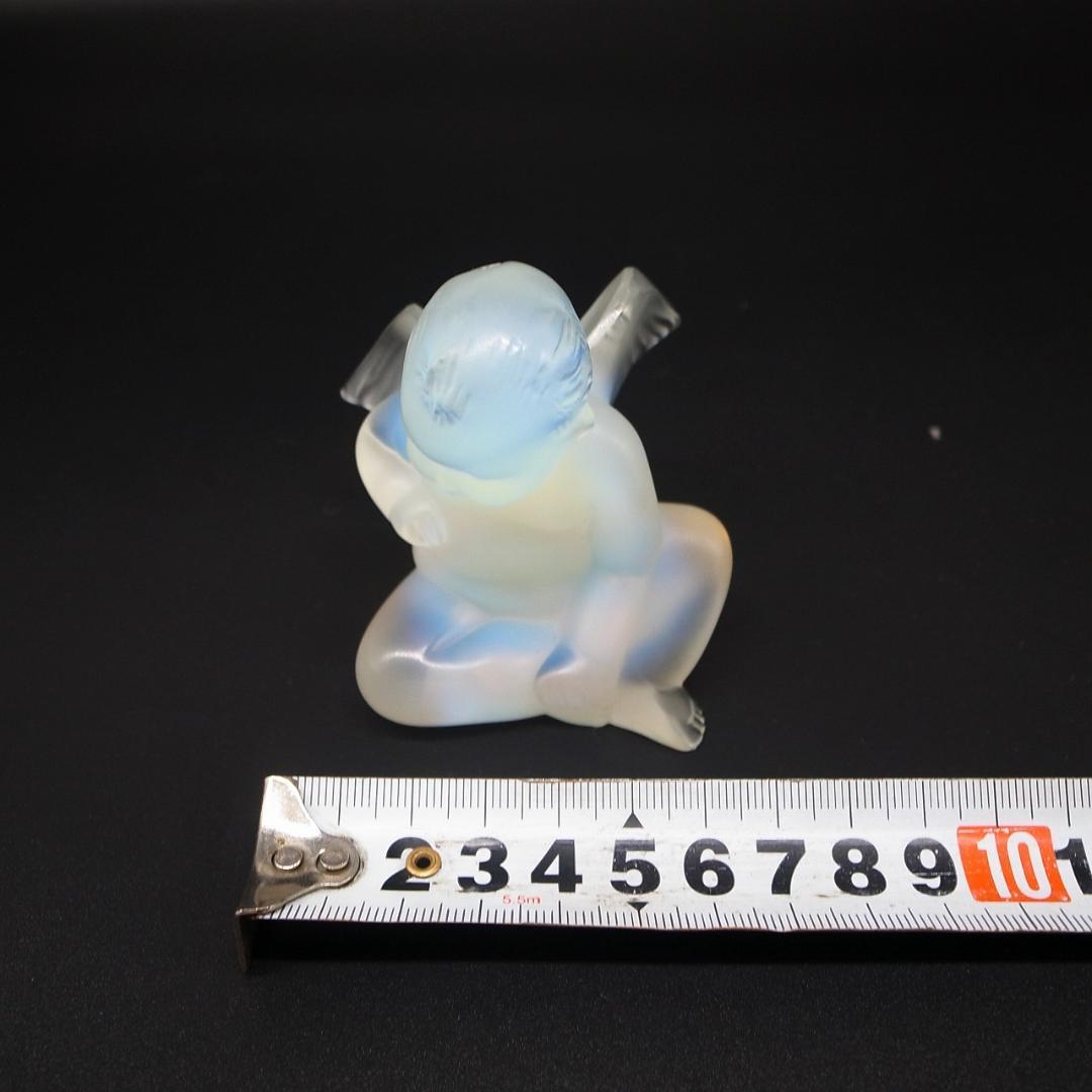 Lalique　ラリック　天使の置物　オパルセント フィギュリン