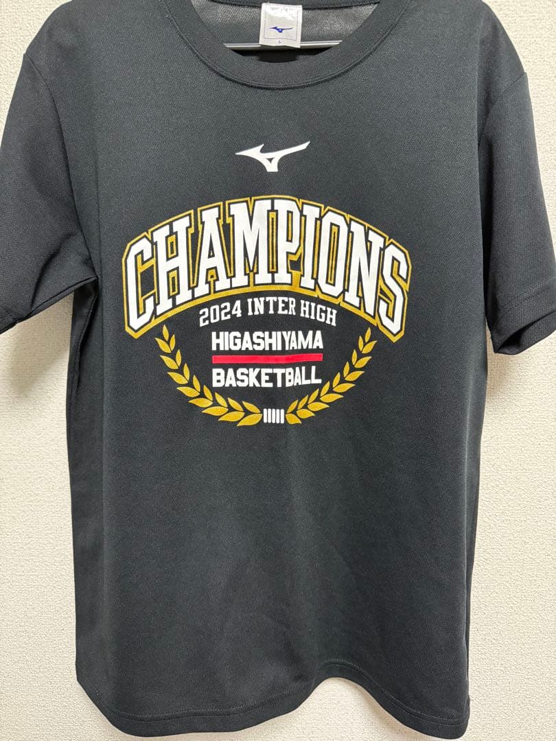 東山バスケ 優勝記念T シャツ Lサイズ