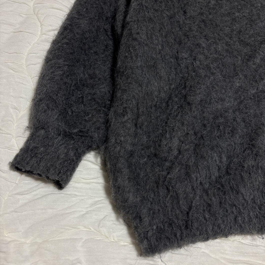 Darich グレー 長袖カーディガン　フラッフィーオーバープルオーバー