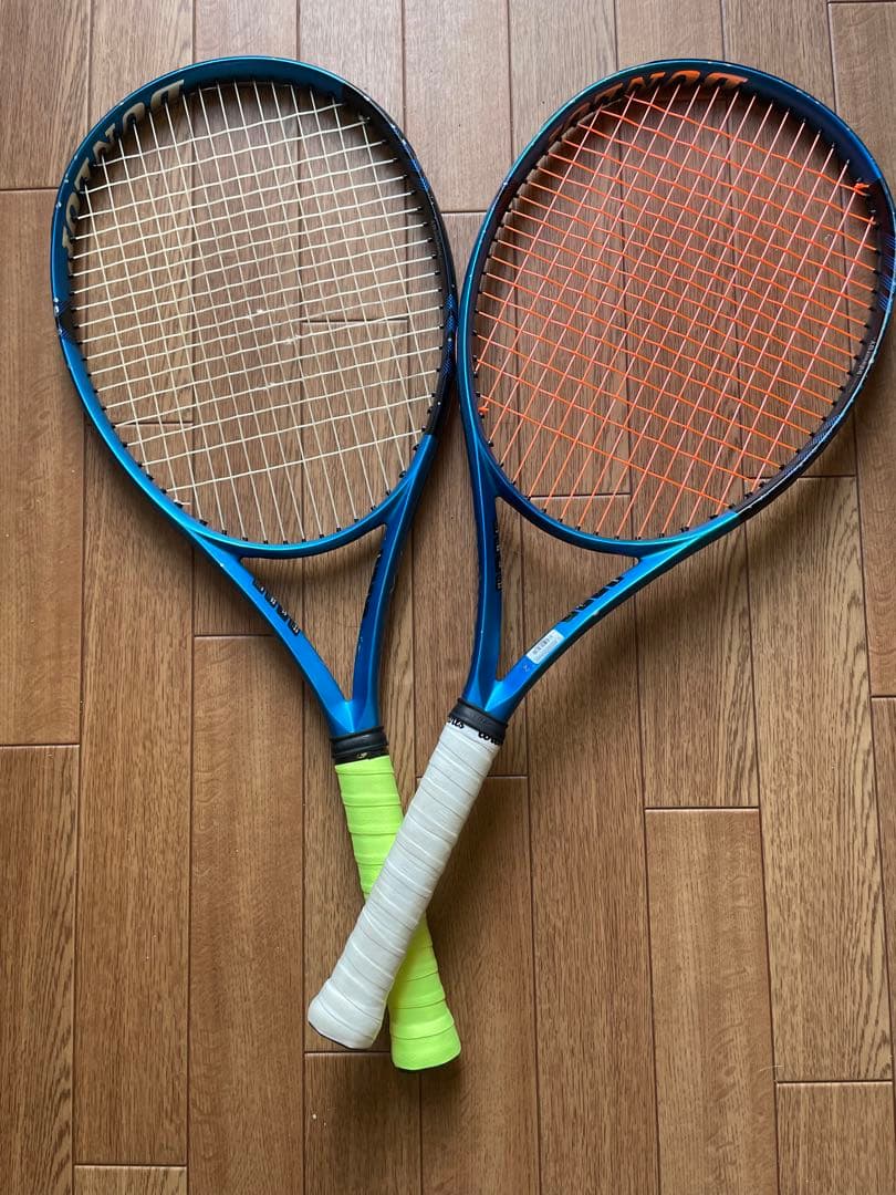 DUNLOP FX700 硬式テニスラケット G2 2本組
