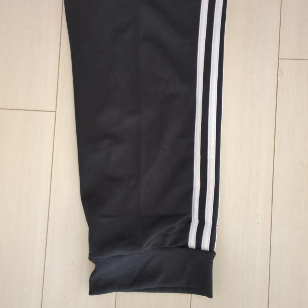 【新品タグ付・稀少品サイズ5XO】adidas ブラック ジャージ上下セット