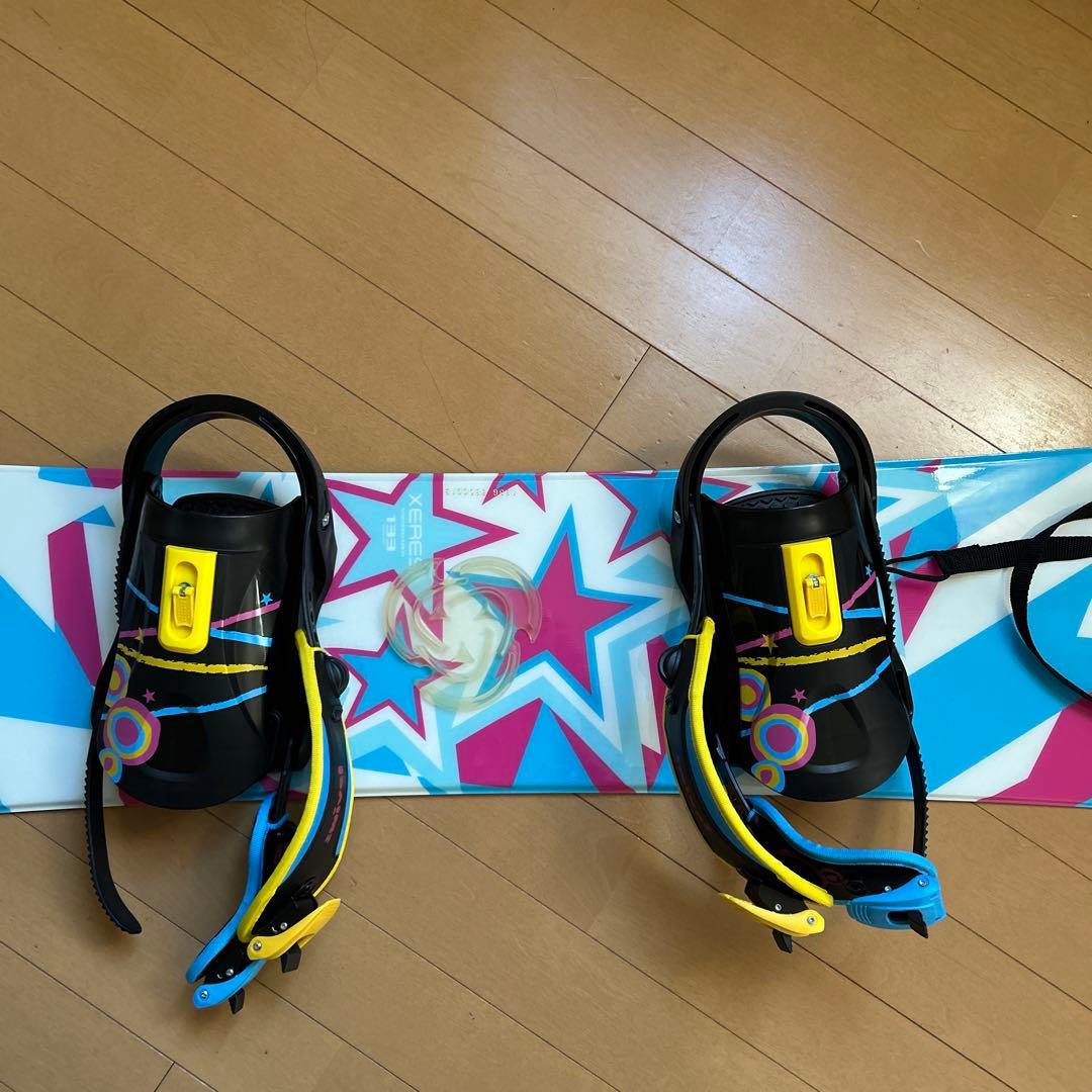 XERES スノーボード ビンディン、ブーツ付き133センチ