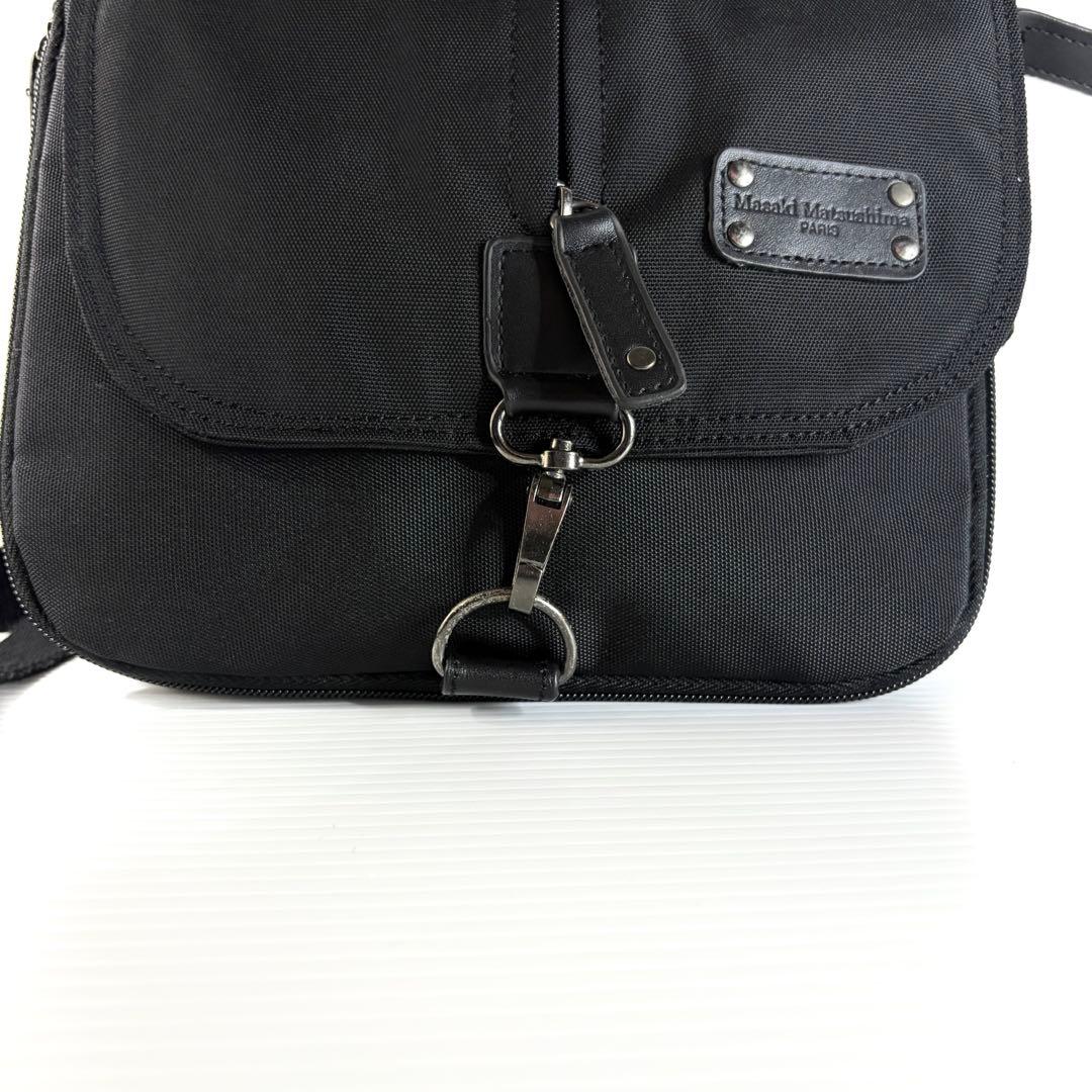 Masaki Matsushima ショルダーバッグ ブラック 黒 拡張可