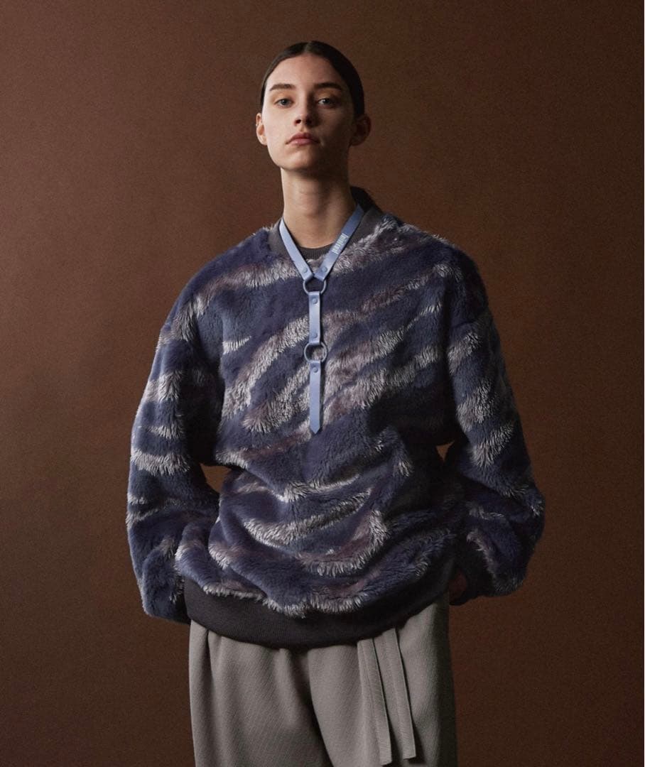 【美品】SHAREEF/シャリーフ/シャギーフリースプルオーバー【人気】