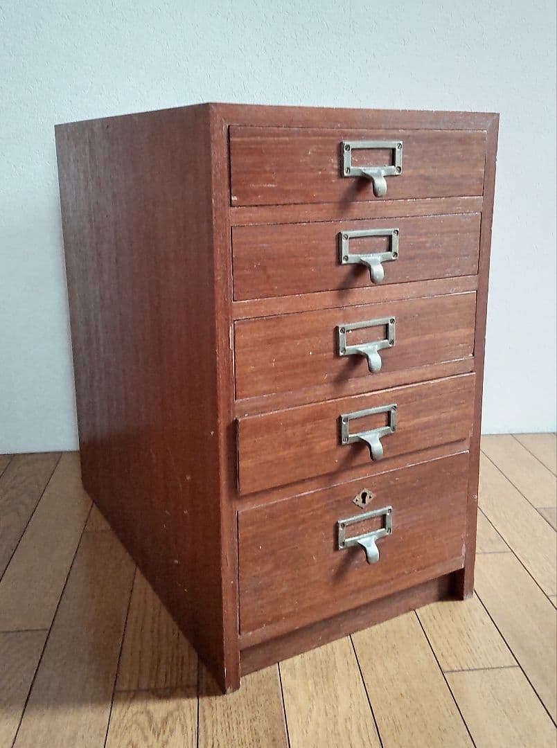 木製　小引き出し　アンティーク　昭和レトロ