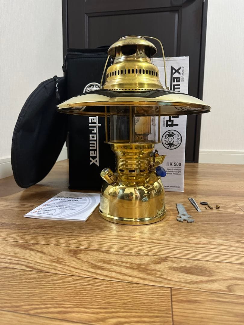 ペトロマックス hk500 リフレクター ケース付き