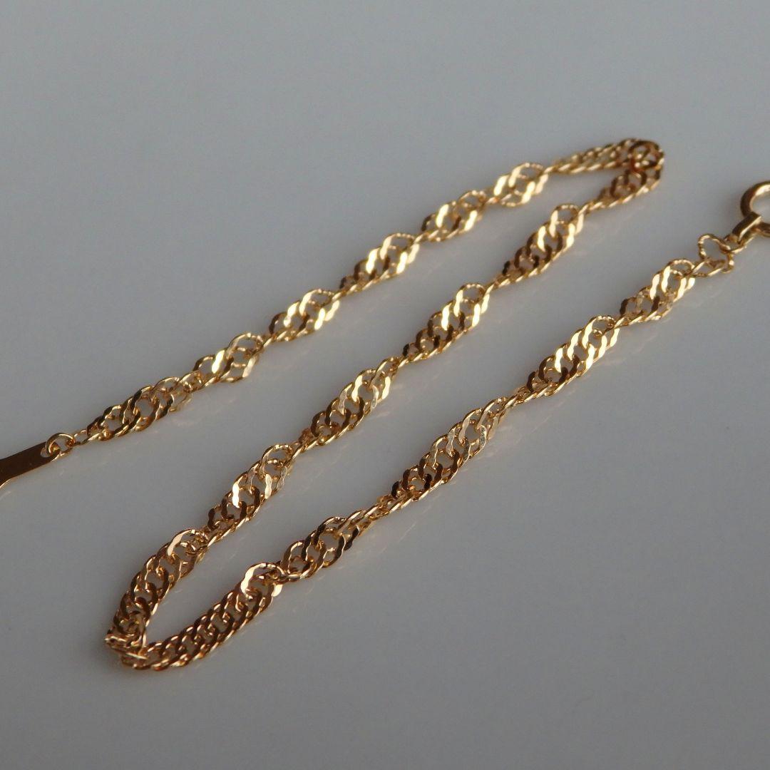 ♡Ultraviolet♡プロフ必読k18アンクレットスクリュー2.4㎜