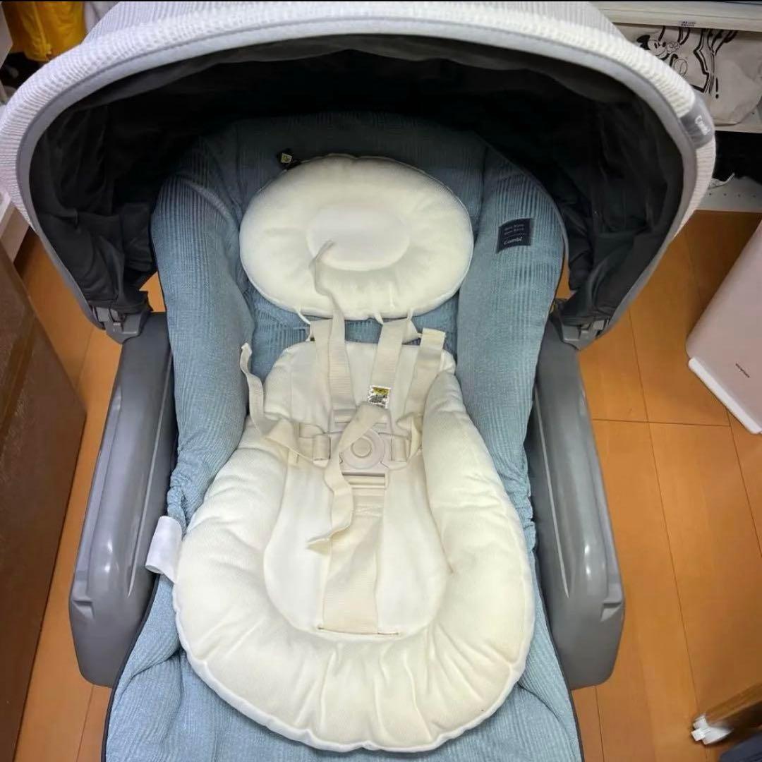 【外箱付き】コンビ 電動ハイローチェア ネムリラ BEDi Long