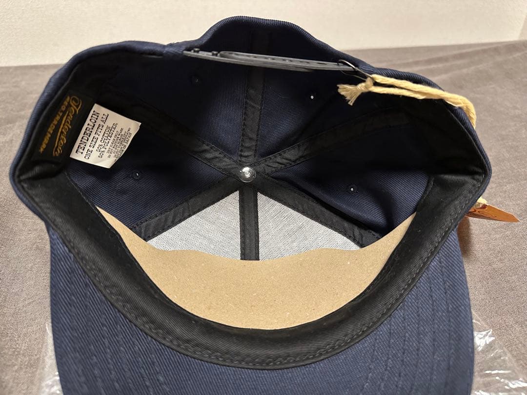 新品未使用 TENDERLOIN T-TRUCKER CAP T/C NAVY