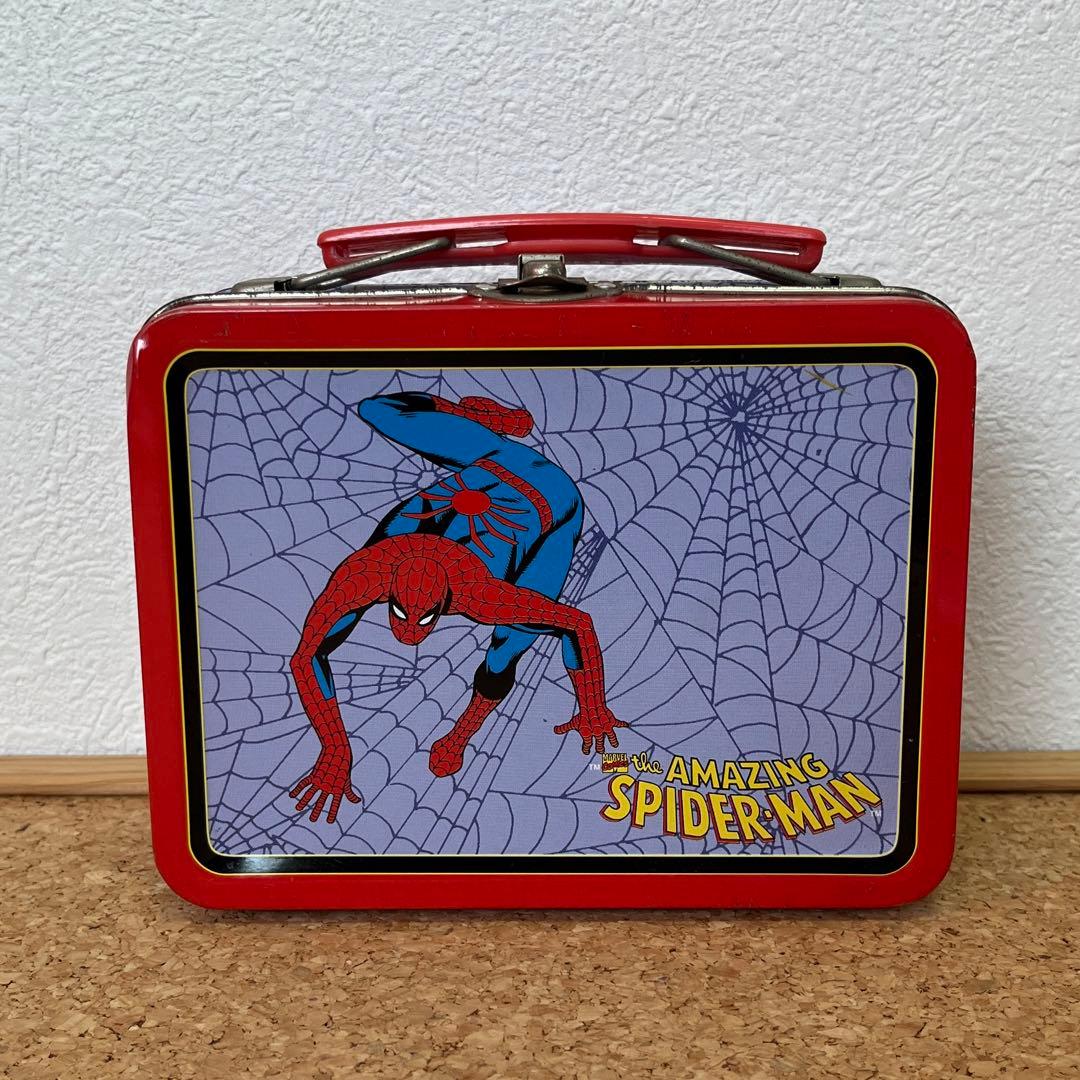 【レア】スパイダーマン ヴィンテージ缶ケース（SPIDER-MAN）