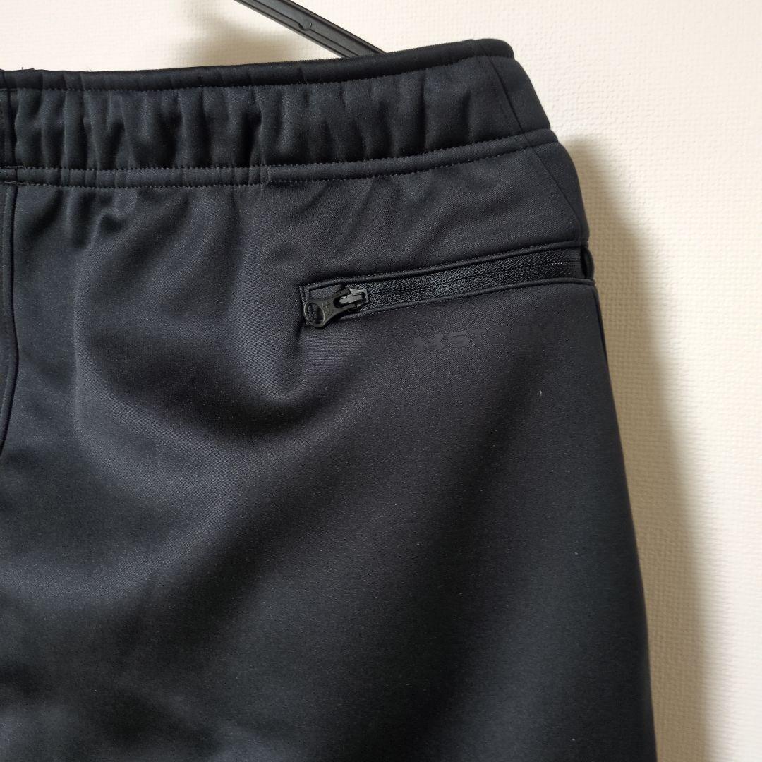 黒 フード付きジャージ上下セット