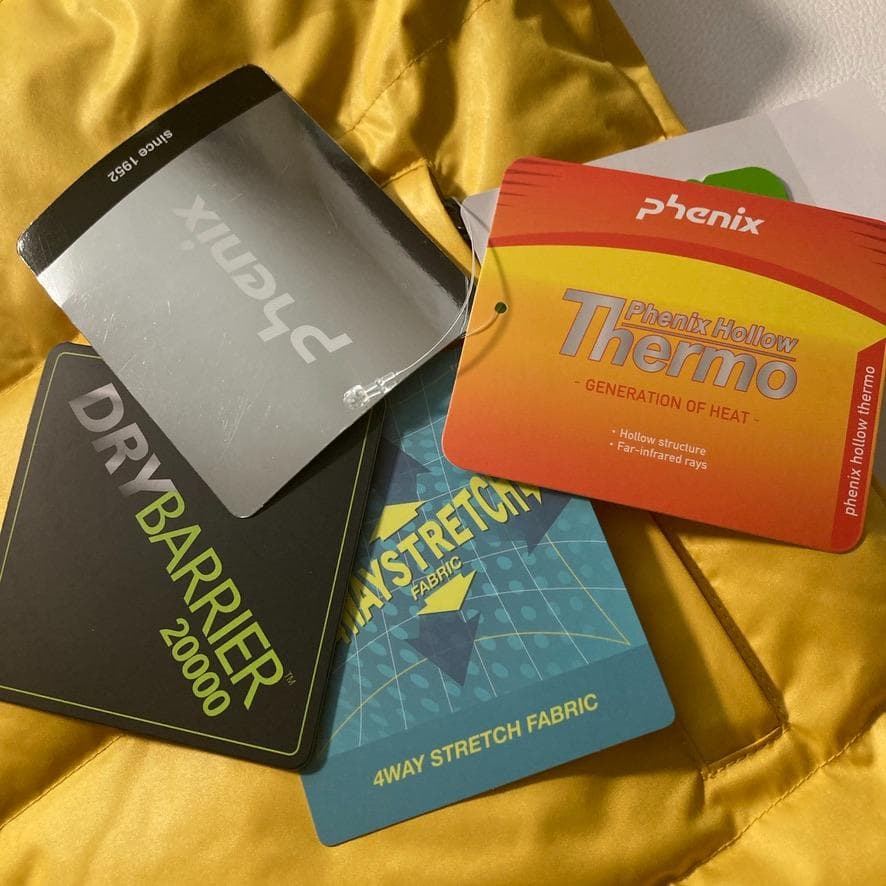 【ジジ】Phenix ハイブリッドレガシージャケット マスタード 立体裁断