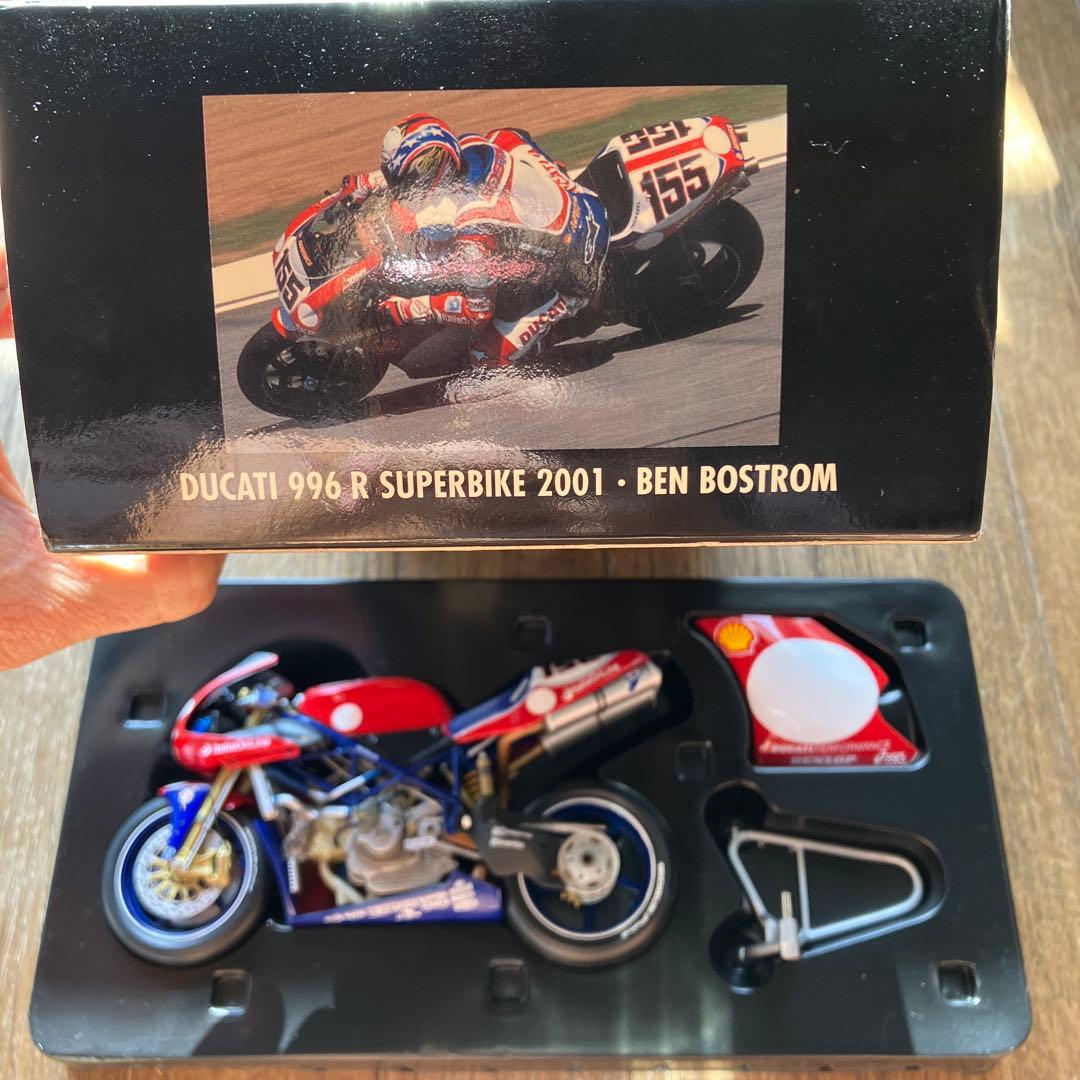 【新品・未使用】ミニチャンプス　DUCATI 996R 1/12