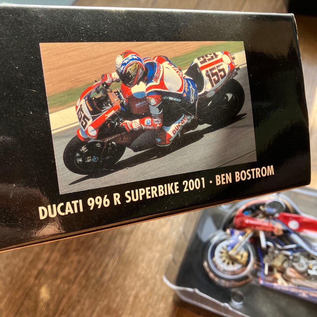【新品・未使用】ミニチャンプス　DUCATI 996R 1/12