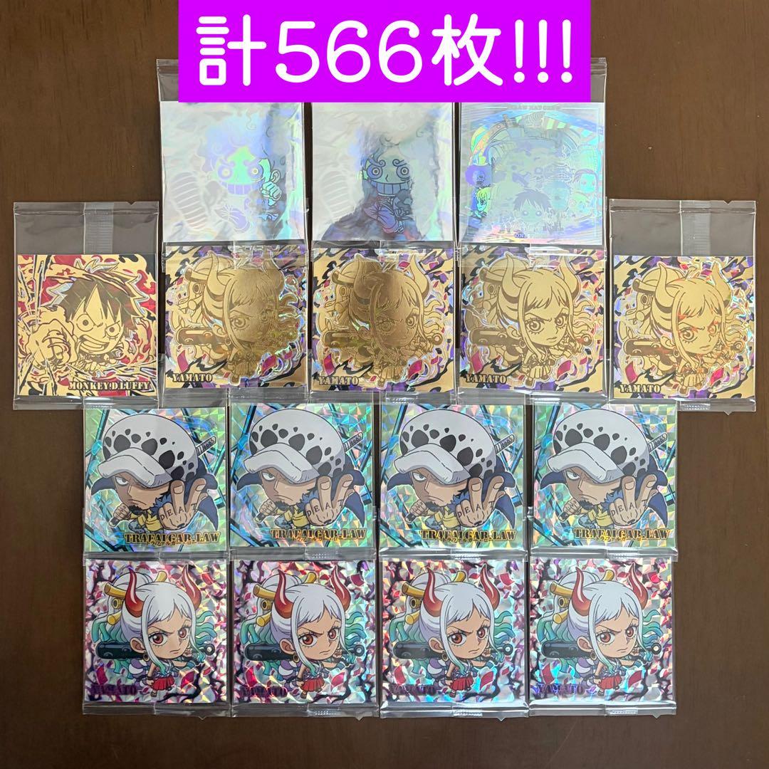 ONE PIECE 大海賊シール 引退大量セット