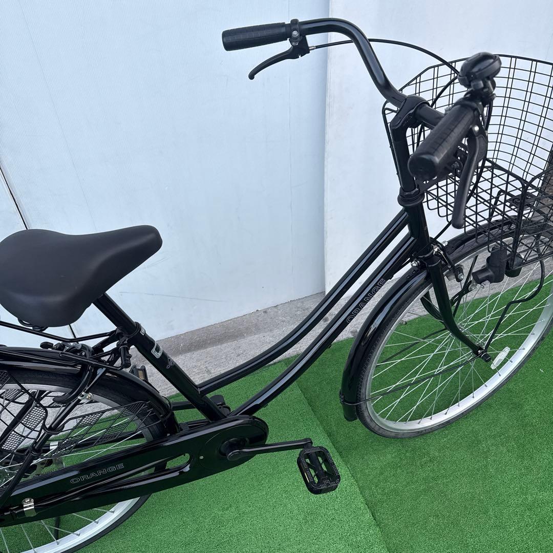 自転車26インチ ブラック【引き取り限定】