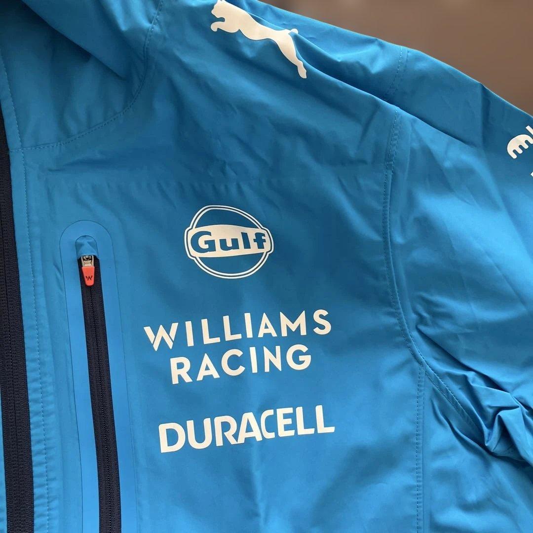 2024 ウイリアムズ　F1 チーム　スタッフ用レインジャケット　チーム支給品￼