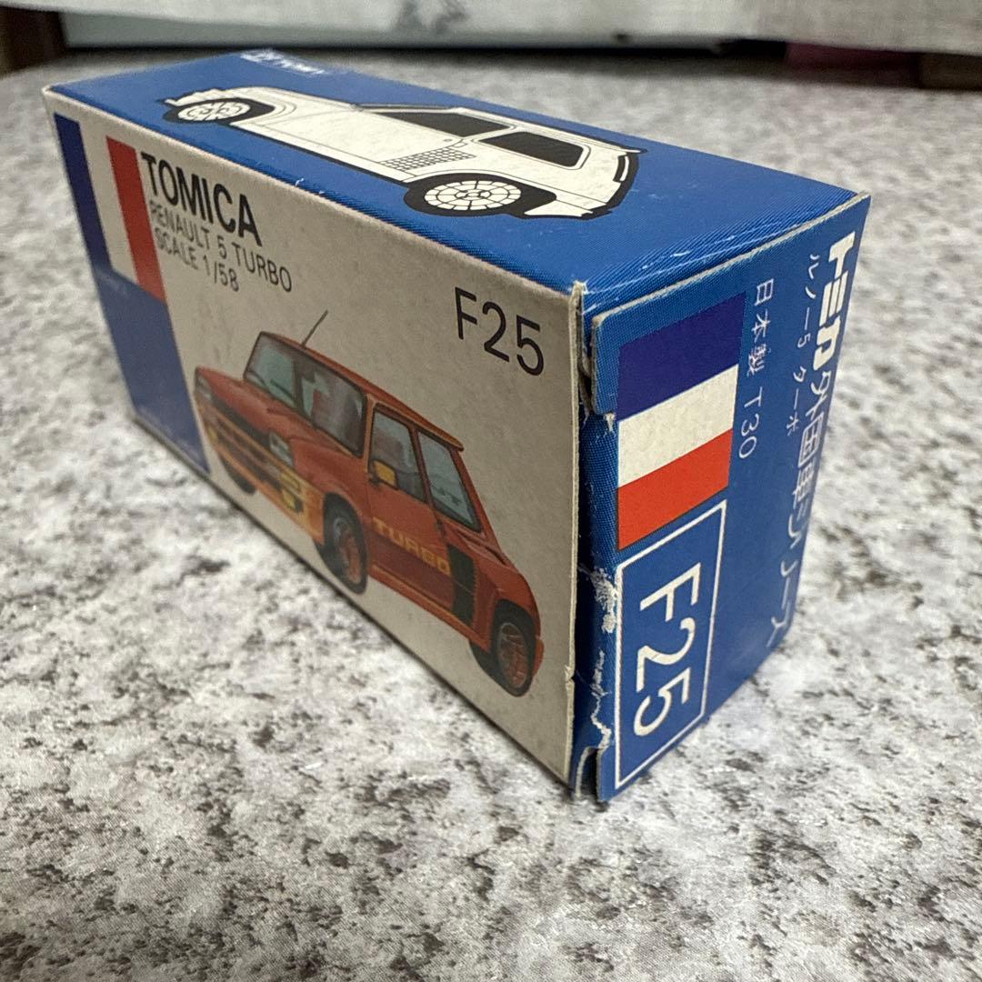 トミカ青箱外国車シリーズF24メルセデスベンツ&F25ルノー5