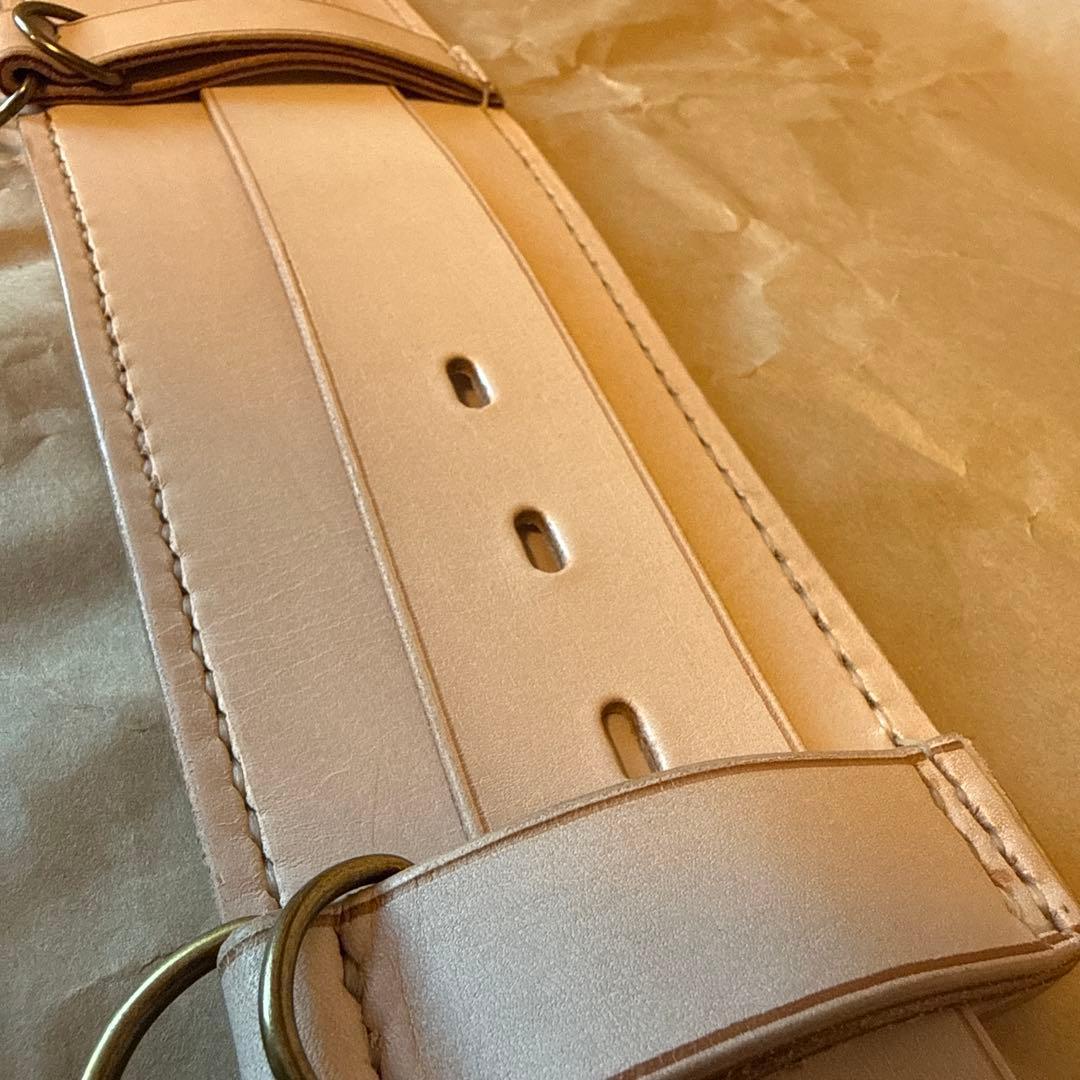 フィッシングベルト　レザークラフト