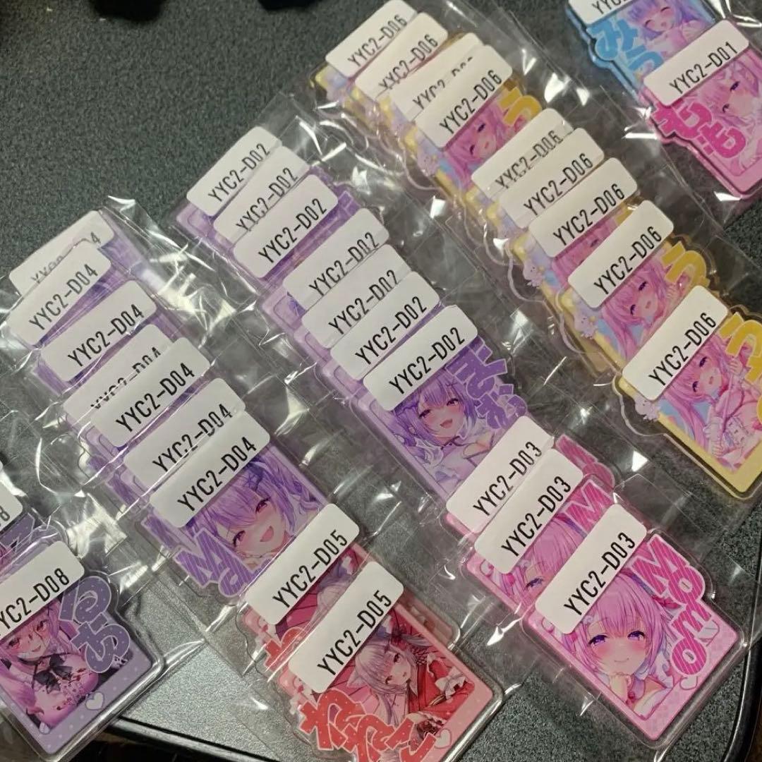 ゆゆこ ウェブポン アクリルバッジ まとめ売り 大量