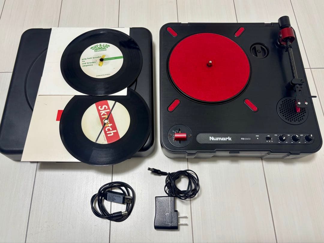 Numark PT01 SCRATCH ポータブルスクラッチ カスタムフルセット