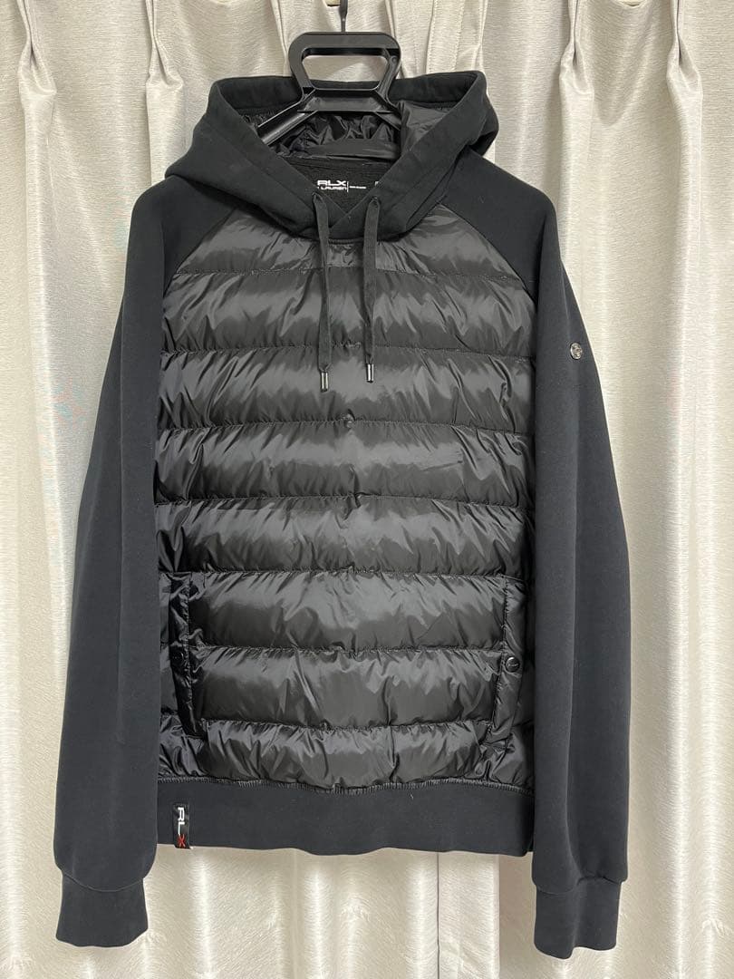 c*o様 RLX　ラルフローレン　ゴルフ　ハイブリッドダウン　パーカー　ブラック